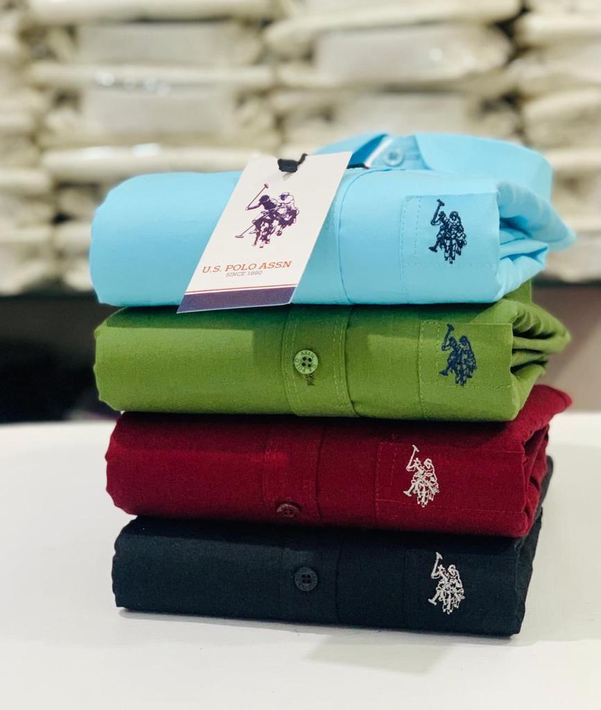 STUFF PURE COTTON US POLO SHIRT