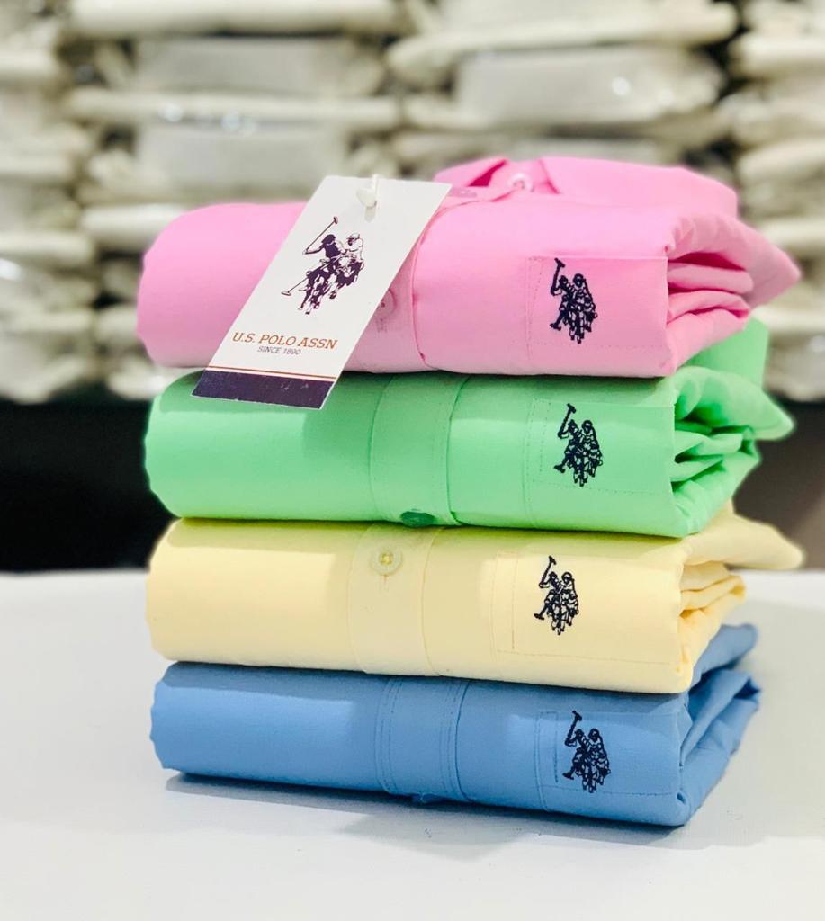 STUFF PURE COTTON US POLO SHIRT