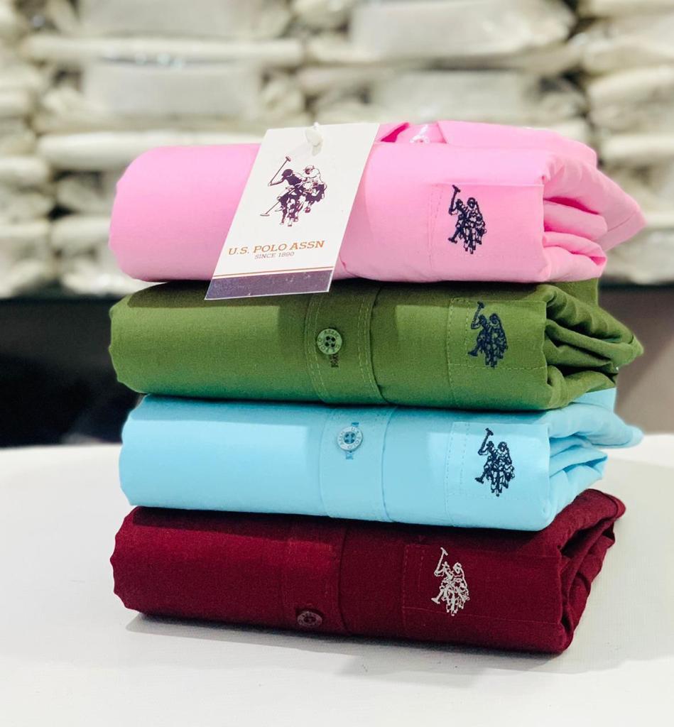 STUFF PURE COTTON US POLO SHIRT