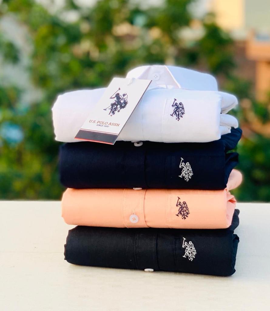 STUFF PURE COTTON US POLO SHIRT