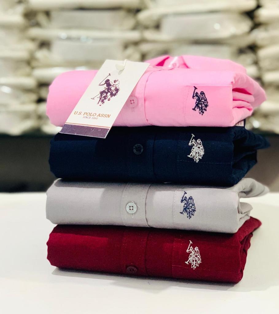 STUFF PURE COTTON US POLO SHIRT