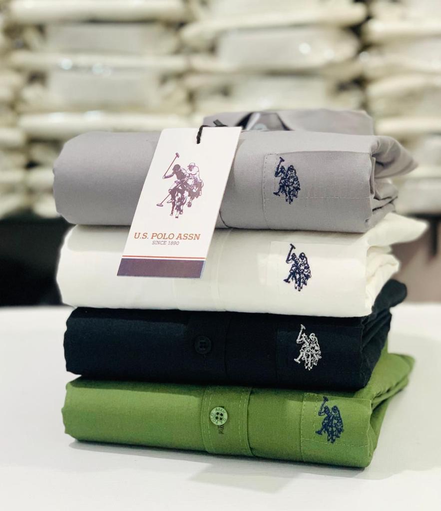 STUFF PURE COTTON US POLO SHIRT